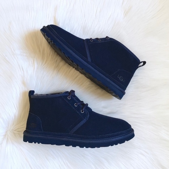 UGG Navy Neumel Chukka Boots - Picture 4 of 8